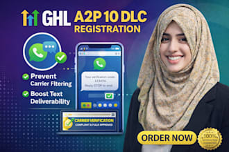 do ghl a2p 10dlc registration to prevent carrier filtering