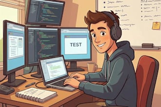 test your website and record screen