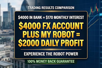 provide you forex trading robot from a trader not a seller see my description