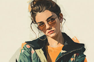 draw realistic portraits for you