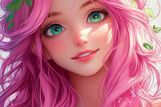 create a anime character