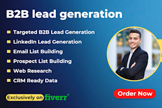 b2b lead generation and build targeted prospect email list