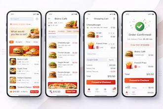 develop a grocery or food delivery app with admin panel
