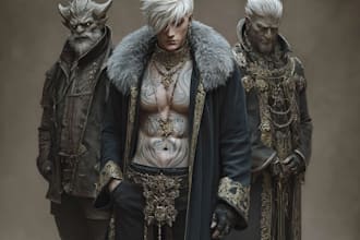 do horror and action illustrations for your fantasy art