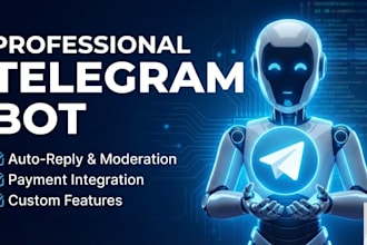 develop a professional telegram bot