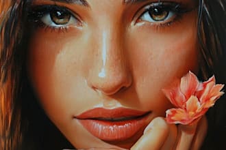 paint renaissance art oil painting portrait