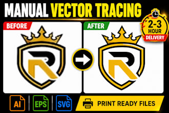 vectorize logo, vector tracing, redraw, convert image to vector