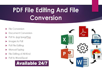 fix, redesign, reconcile, photoshop and format your PDF