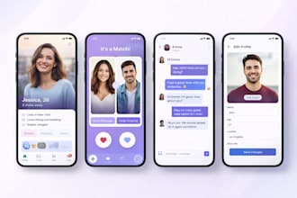 develop a custom social or startup mobile app with admin panel
