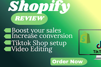 create a social medial ads tiktok shop setup email marketing