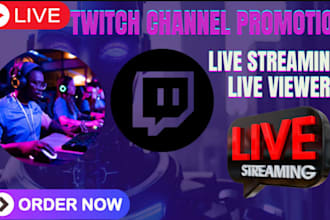 do twitch promotion boost twitch live viewers, chatters twitch channel promotion