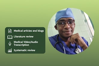 write professional SEO optimized medical article