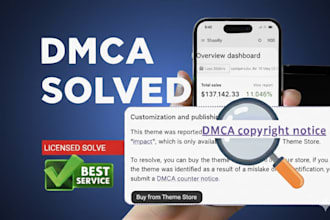 fix shopify theme dmca license issue in just seconds