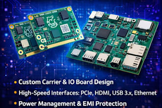 design pcb for raspberry pi compute module cm4 cm5, carrier board, cm5 lo board