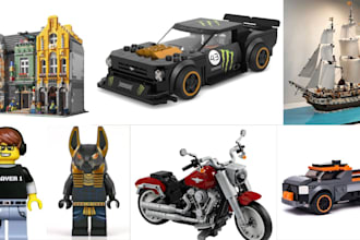 model lego truck, ships, houses,bikes and cars with comprehensive XML part lists