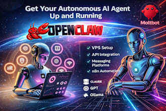 install and setup openclaw and moltbot with custom ai agent skills