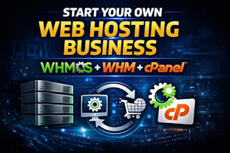 setup whmcs, whm cpanel reseller hosting business complete server configuration