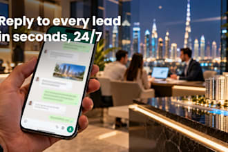 build a whatsapp ai agent that replies to leads and books appointments