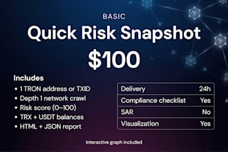analyze tron trc20 usdt txid, wallet risks and fund flow