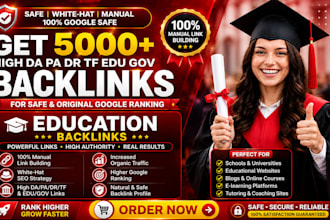 high authority educational backlinks link building service