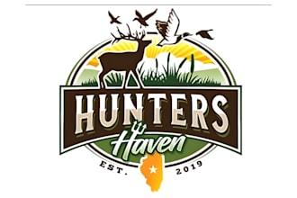 design captivating pictorial hunter face logo