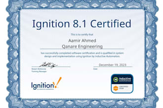 design ignition scada perspective dashboards