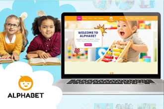 design high converting daycare, preschool, kindergarten, childcare website