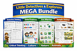 create engaging printable educational activity book for kids