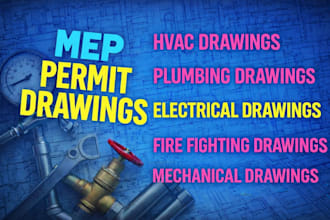 do electrical, mechanical, plumbing full mep design for you