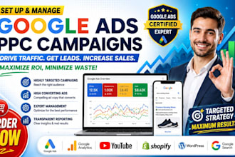 professionally optimize and manage google ads and PPC advertising