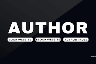 do author website creation