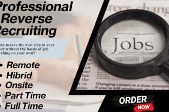do job application, job search apply to jobs, reverse recruiting, job hunting