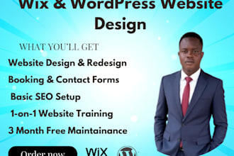 teach you wordpress wix shopify website development