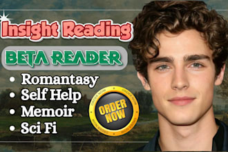 beta read dark romantasy, self help and memoir manuscript
