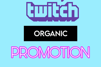 do twitch promotion to get your twitch channel affiliated