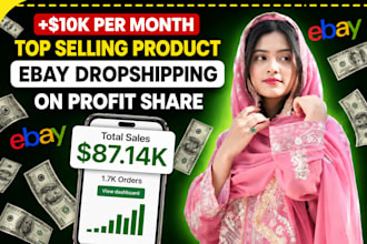 do expert ebay dropshipping on profit share