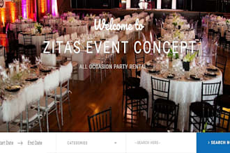 design party rentals website event rentals party equipment rentals booking party