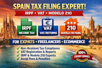 handle spain tax filing irpf modelo 210 for expats freelancers ecommerce