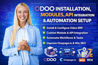 odoo installation odoo module odoo api onepage io wix seo odoo automation setup