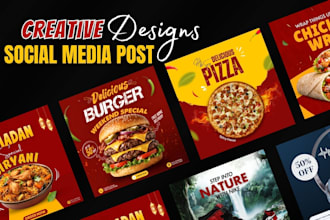 be your social media graphic designer