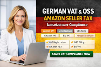 handle german vat oss filing amazon seller tax compliance