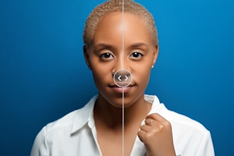 upscale, enhance and sharpen your low resolution image