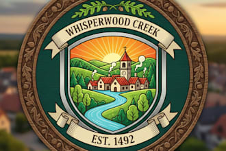 design a unique the village logo for your brand