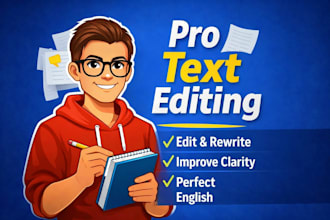 professionally edit and rewrite your ai text or normal text