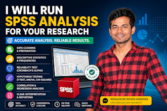 run spss analysis for your research