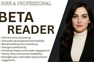 beta read critique your fiction novel fantasy romance middle grade books