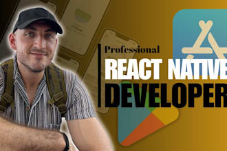develop hybrid mobile application in react native, hybrid app development