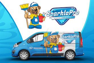 design high quality mascot logo for service businesses
