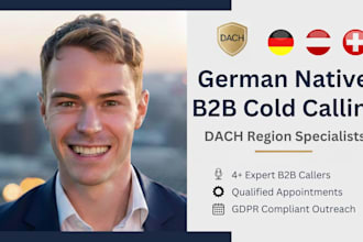 do native german cold calling for b2b appointment setting