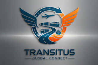make wonderful and excellent transportation logo design